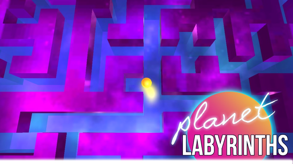 #5. Planet Labyrinth - 3D space mazes game (iOS) By: Bonifacio Melero