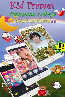 Game screenshot Insta Kid Photo Frame -  Babe photo collage - cute hack
