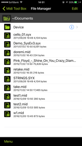 Midi Tool Box screenshot