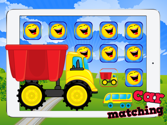 Screenshot #4 pour Matching Cars Trains & Trucks Puzzles