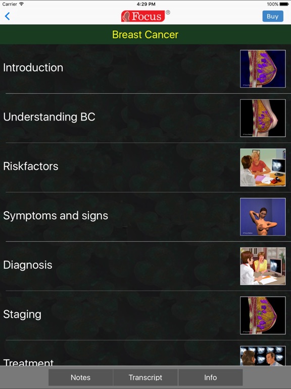 Screenshot #6 pour Oncology - Understanding Disease