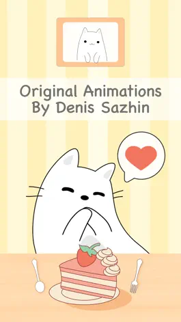 Game screenshot Yuki Neko - Animated Kitty Cat Fun Pet Stickers hack