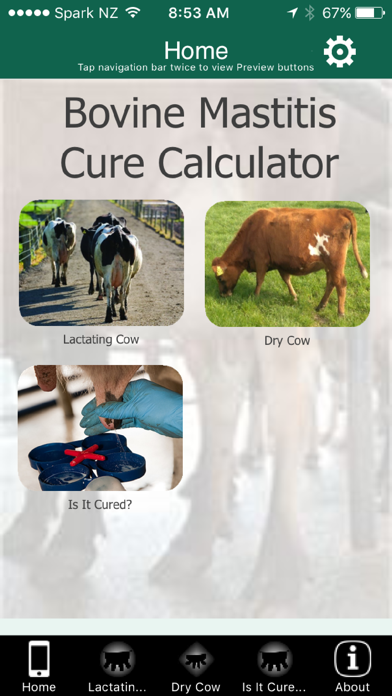 Screenshot #1 pour Bovine Mastitis Cure Calculator