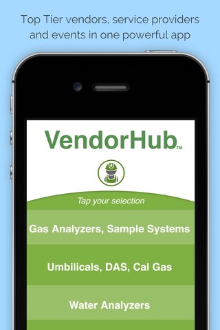 VendorHub for CEMS screenshot 2