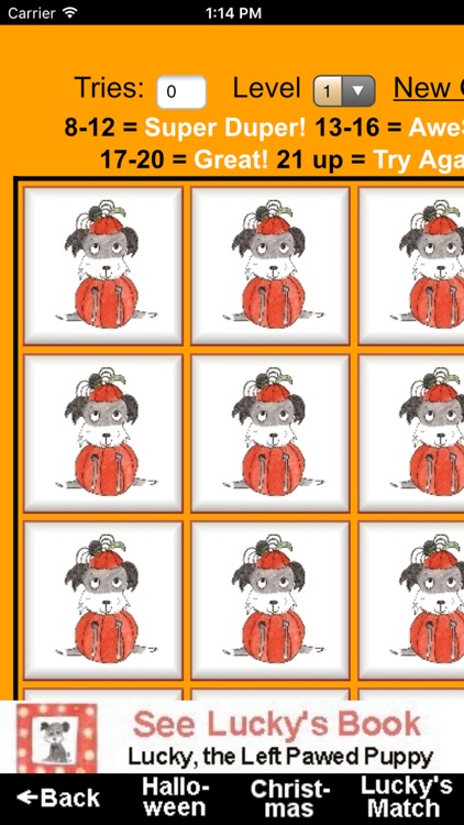 Holiday Match from Lucky App