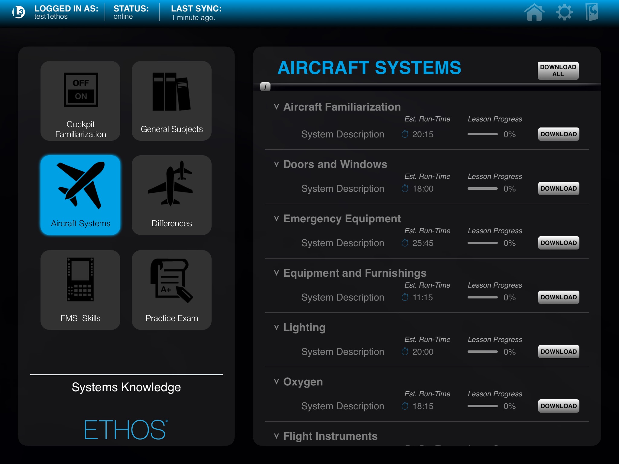 Aerosim ETHOS Dash8 Q400 screenshot 2