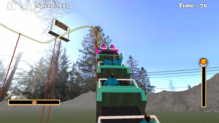 Roller Coaster Simulator Hill Climb