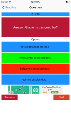 AWS Certified Solutions Architect - Associate Exam screenshot 3