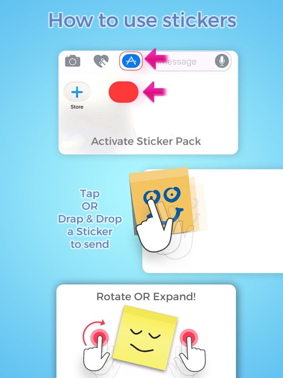 Screenshot #6 pour Sticky Note Emojis