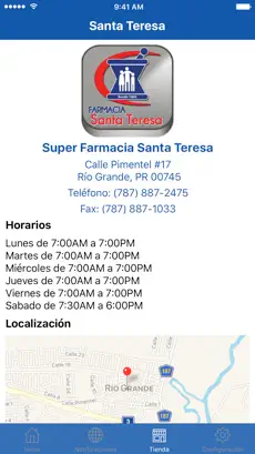 Captura de Pantalla 2 Farmacia Santa Teresa iphone