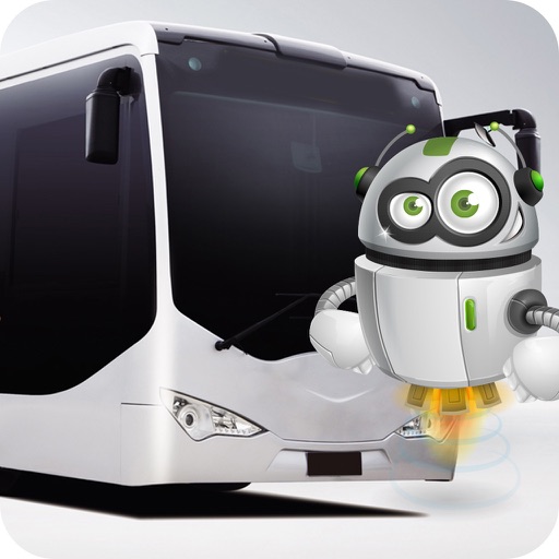 Robot Passengers City Bus icon