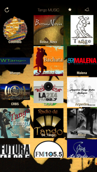 Screenshot #1 pour Tango Music Radio ONLINE FULL