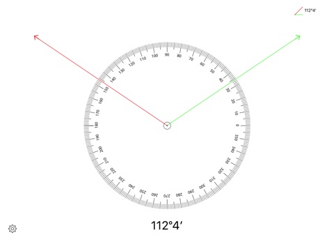 360° Protractor - A practical angle measuring tool screenshot 2