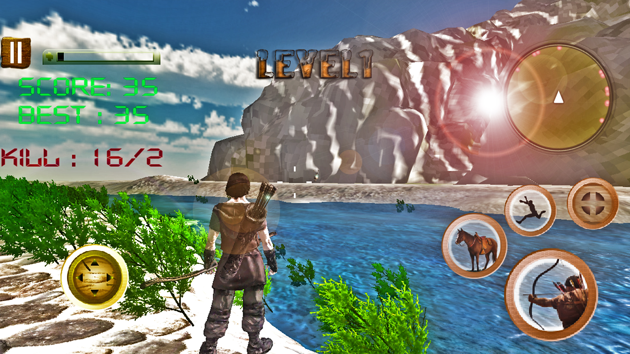 Real Archery Hero-A Bow And  Arrow Game screenshot 3