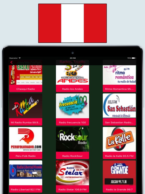 Screenshot #6 pour Radios Del Perú FM AM / Emisoras de Radio Peruanas