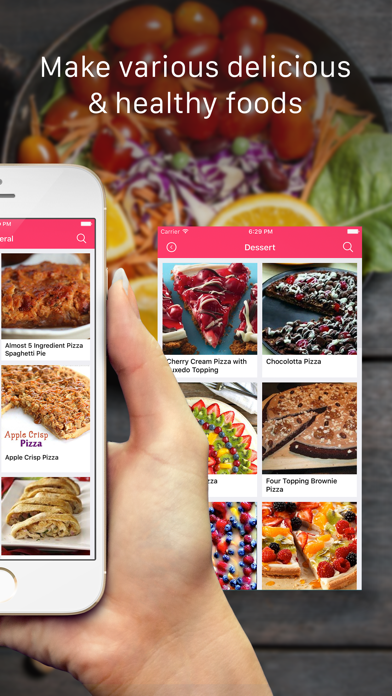 Screenshot #2 pour Pizza Recipes: Healthy cooking recipes & videos