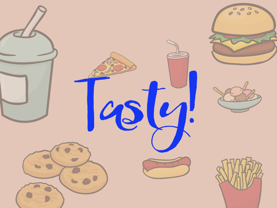 Junk Food Sticker & Emoji Pack for iMessage app screenshot 3