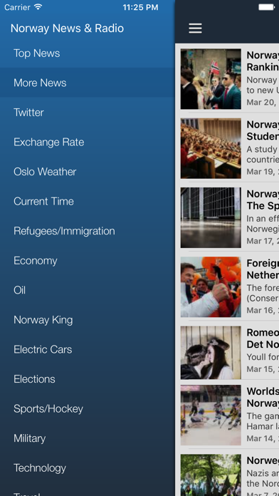 Screenshot #2 pour Norway News in English Today & Norwegian Radio
