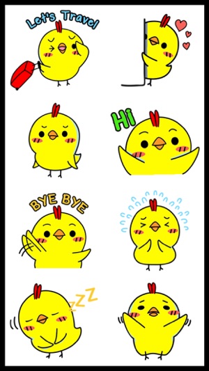 Shibi Chicken Stickers(圖2)-速報App