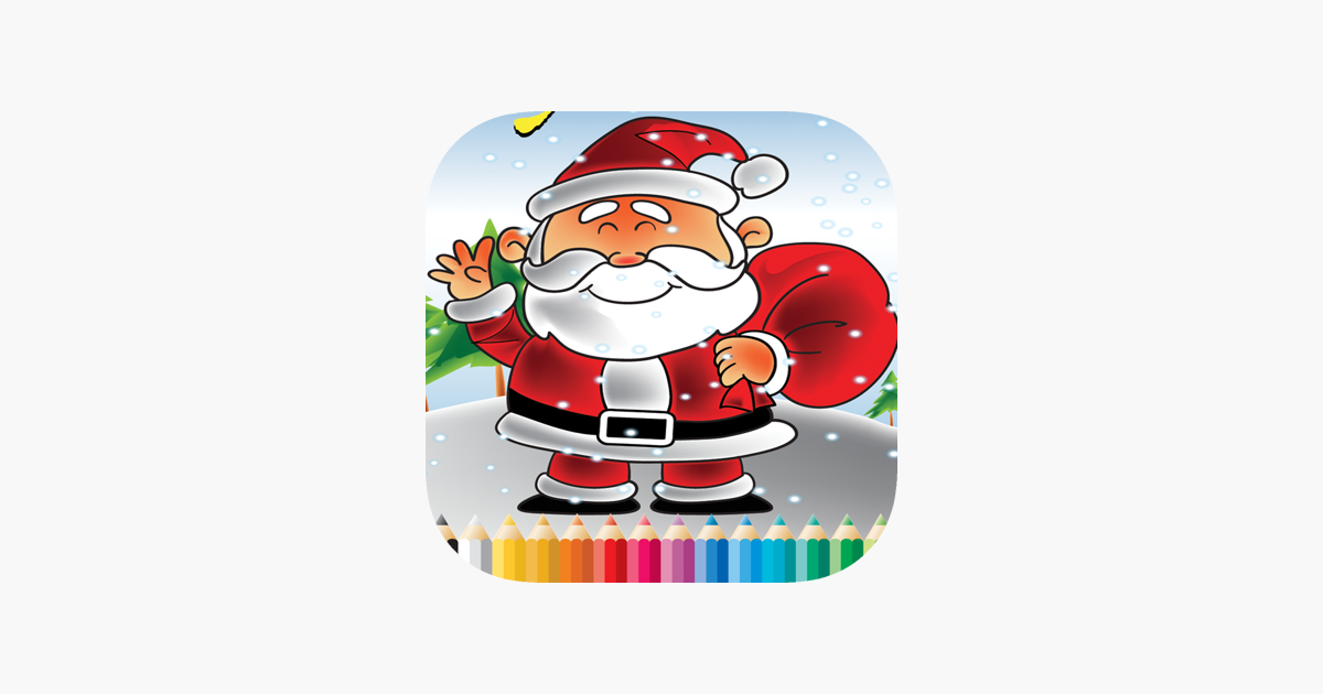 ‎Christmas Day Coloring Book - Paint for Kids on the App Store