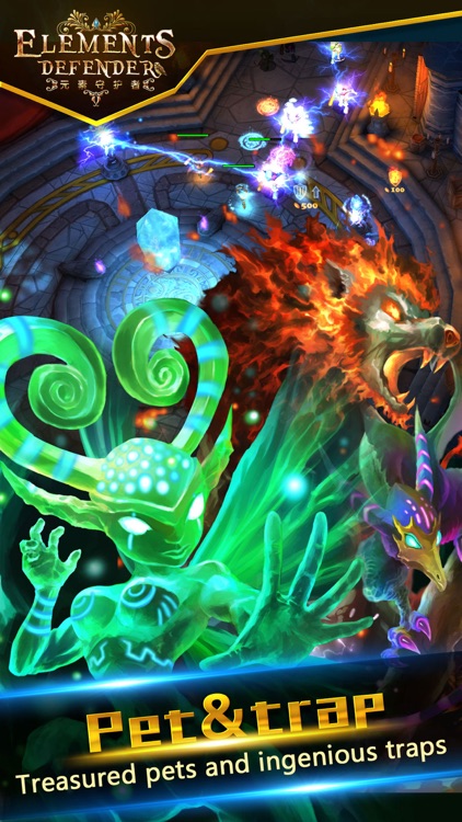 Elements Defender 3D : Epic Tower Defense