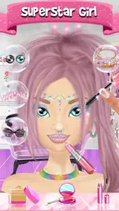 Superstar Doll Makeover Salon screenshot #5 for iPhone