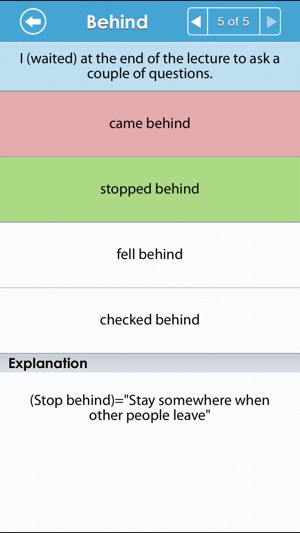 Grammar Up: Phrasal Verbs Lite(圖4)-速報App