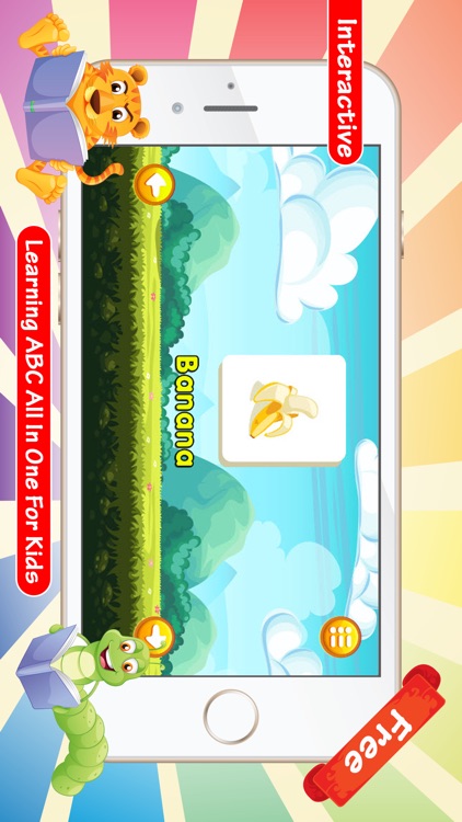 Learning ABC Alphabet a-z Vocabulary For Kids Free screenshot-3