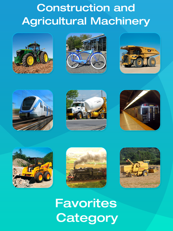 Vehicle Flashcards for Kids, Babies or Toddlers iPad screenshot 5 - Education app
