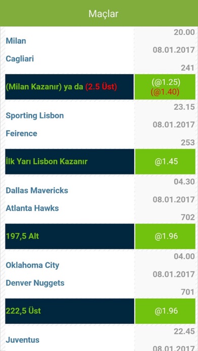 Screenshot #2 pour Maç Analizi - İddaa banko maç