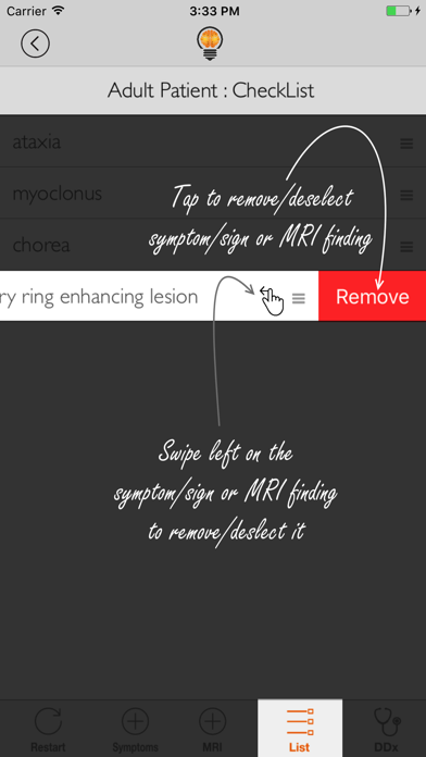 Neurology Dx Screenshot