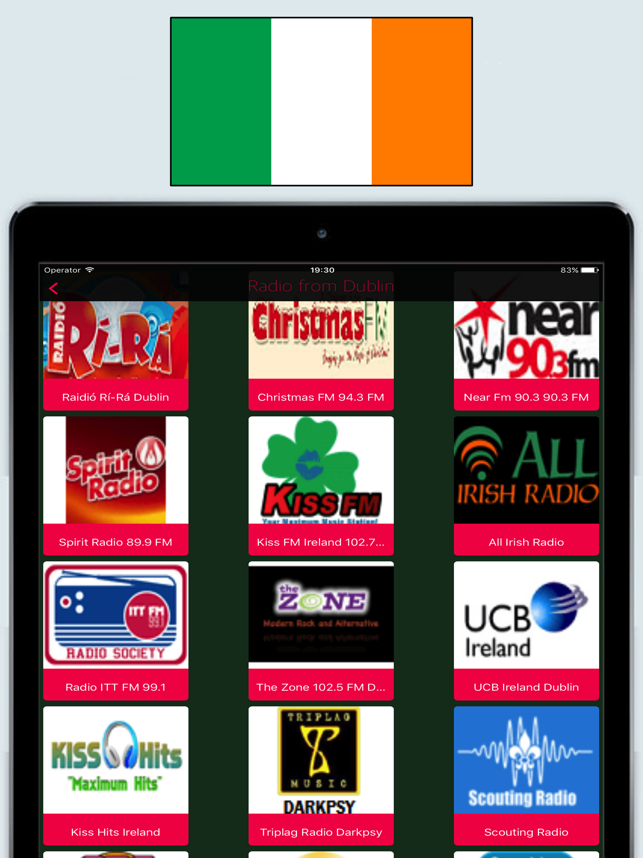 Radio Ireland FM / Irish Radios Stations Online
