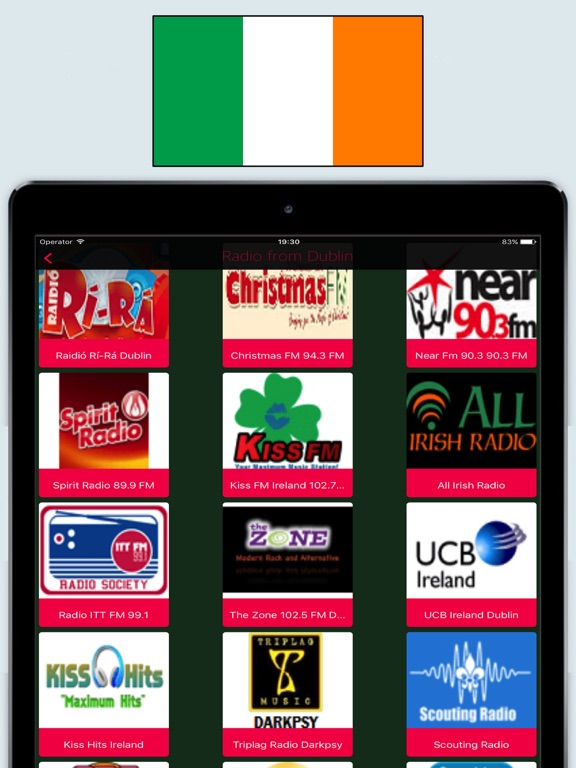 Screenshot #5 pour Radio Ireland FM / Irish Radios Stations Online