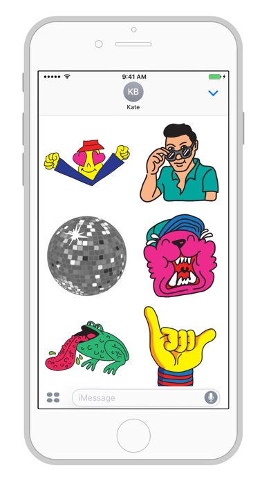 Screenshot #1 pour So Me « c’est magnifique » sticker pack.