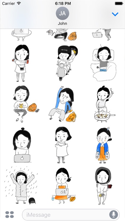My Daily Life sticker - For Digital nomad & travel