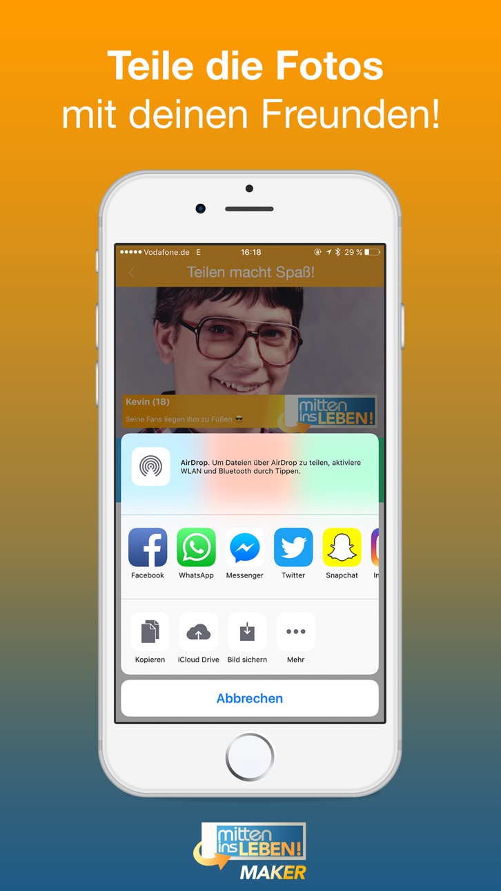 iPhone screenshot