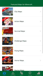featured maps for minecraft iPhone Captures Décran 1