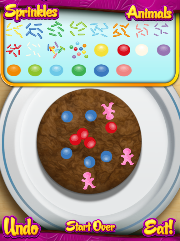 Sweets cook | cookie iPad screenshot