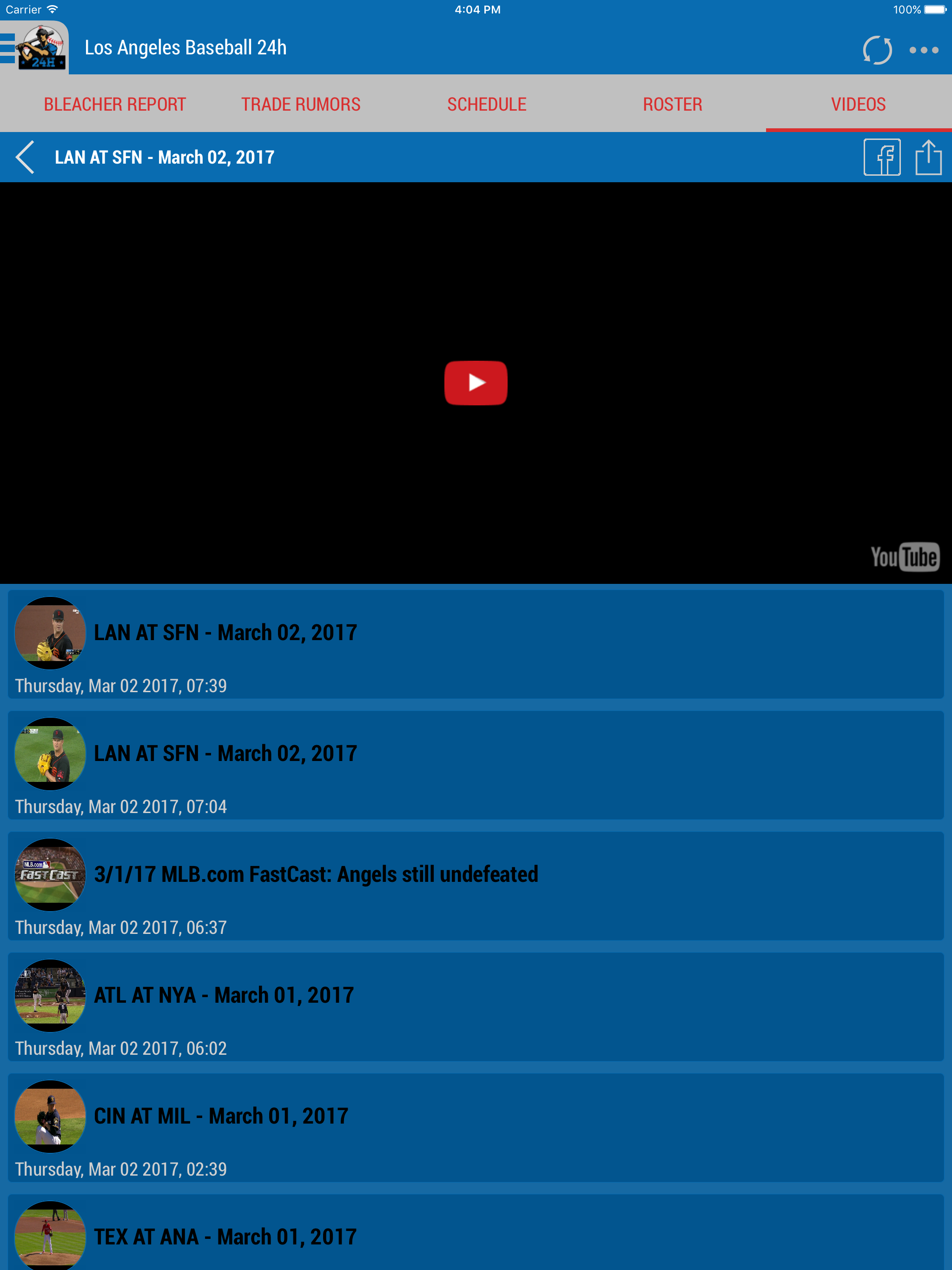 Los Angeles Baseball 24h screenshot 6