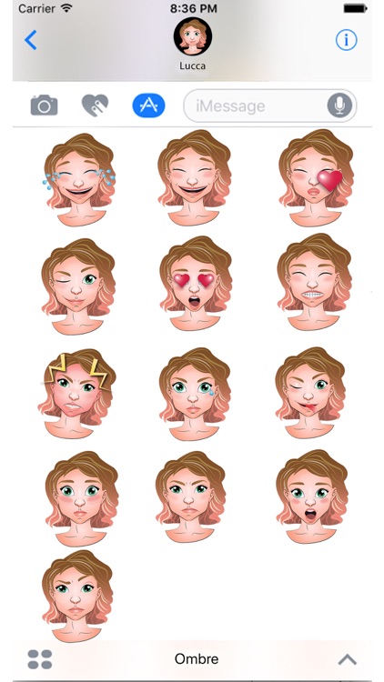 Ombre Emoji Set GeeMoji