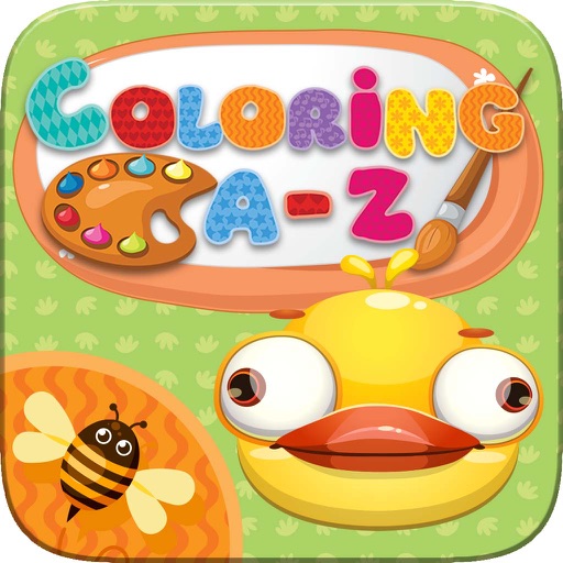 ABC Animals Coloring Book Game For Toddler And Kid