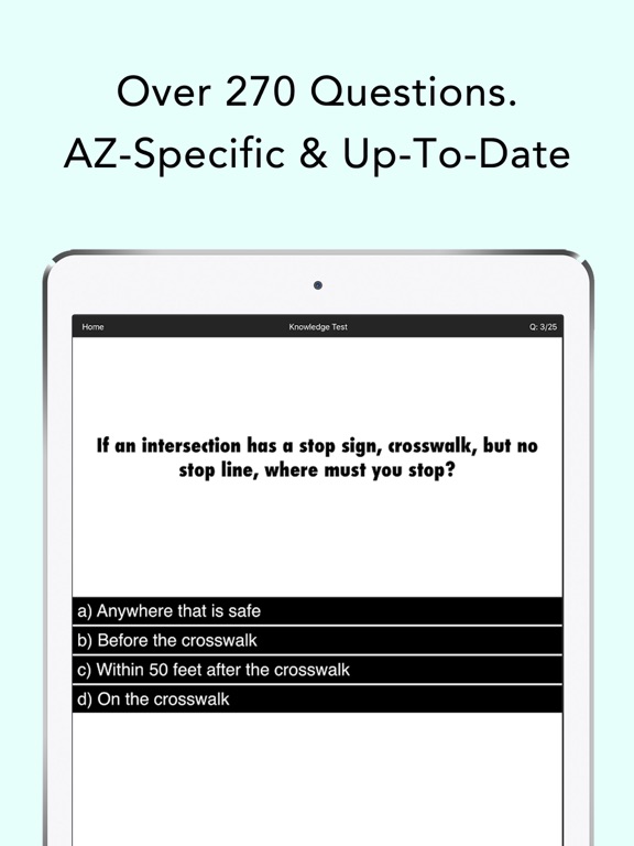 Screenshot #4 pour Arizona DMV Permit Test