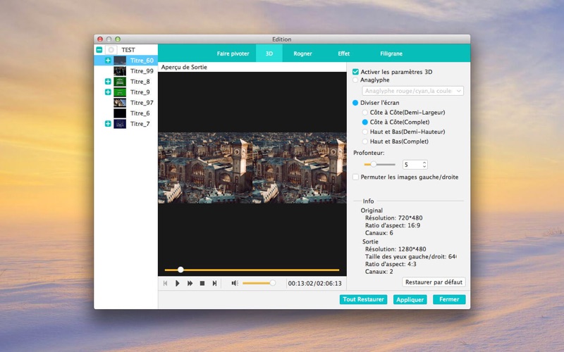 Screenshot #3 pour 4Video DVD Manager -Ripper DVD