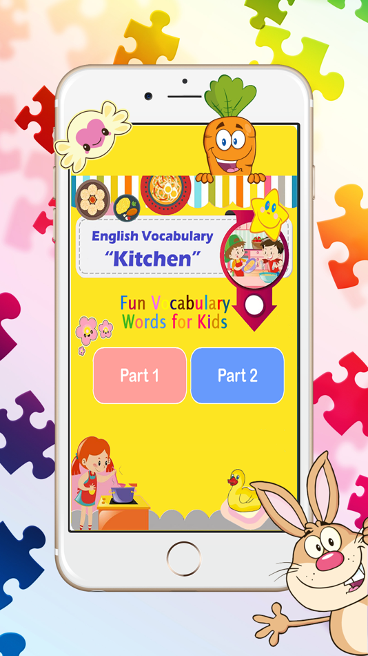 Kitchen Set Vocabulary List For Kids With Pictures - 1.0 - (iOS)