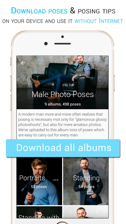 Posing App for Photoshoot