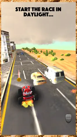 Game screenshot ATV 3D Action Car Desert Traffic Racer Racing Game apk