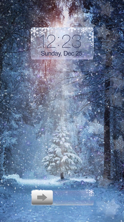 Snowfall Wallpaper – Romantic Winter Backgrounds screenshot-3