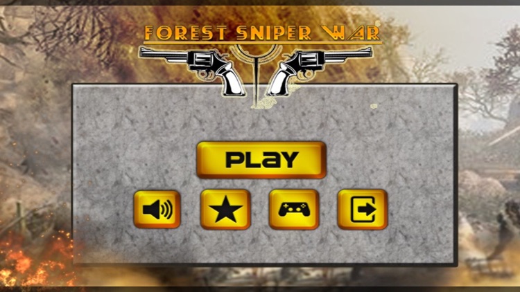 Forest Sniper War - Army Defense Training Mission