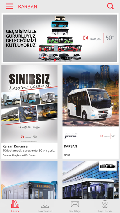 Karsan Otomotiv - Katalog iPhone screenshot