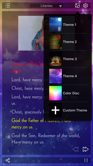 Holy Rosary Audio Deluxe(Rosary and Divine Mercy) Screenshot